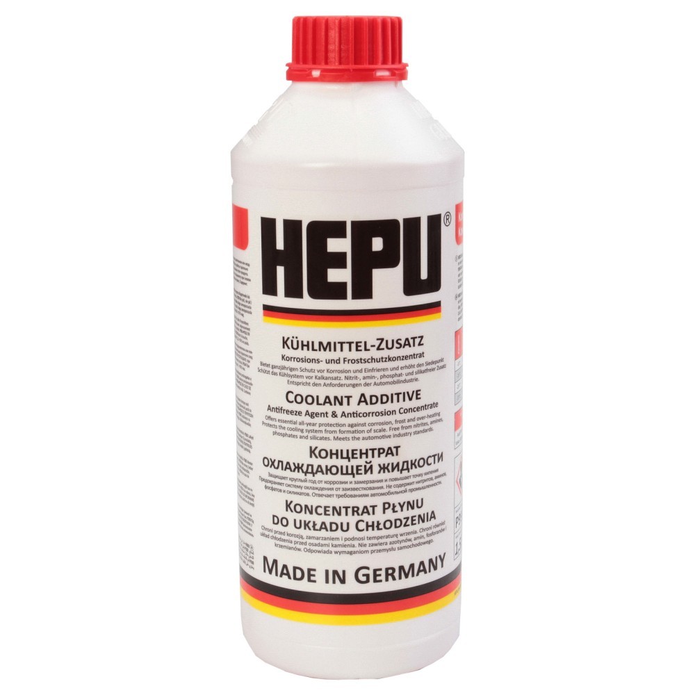 Antigel concentrat HEPU G12 rosu/roz 1.5L