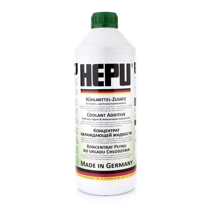 Antigel concentrat HEPU Tip D verde 1.5L